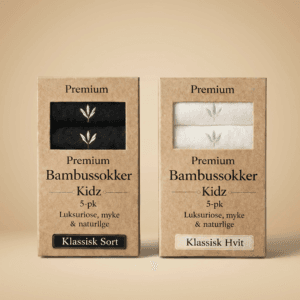 Bambusokkker Kidz – 5-par